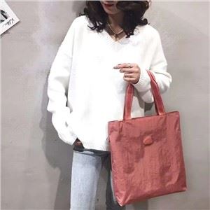 Nylon Macaron Color Light Weight Shoulder Bag For Women